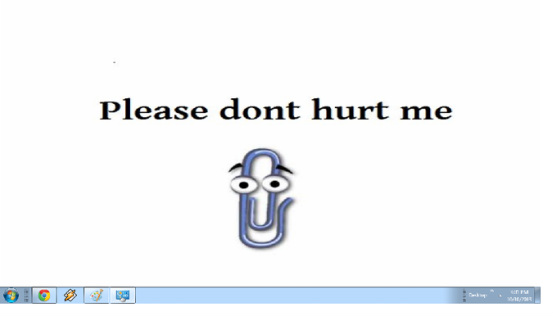Funny picture hurt clippy