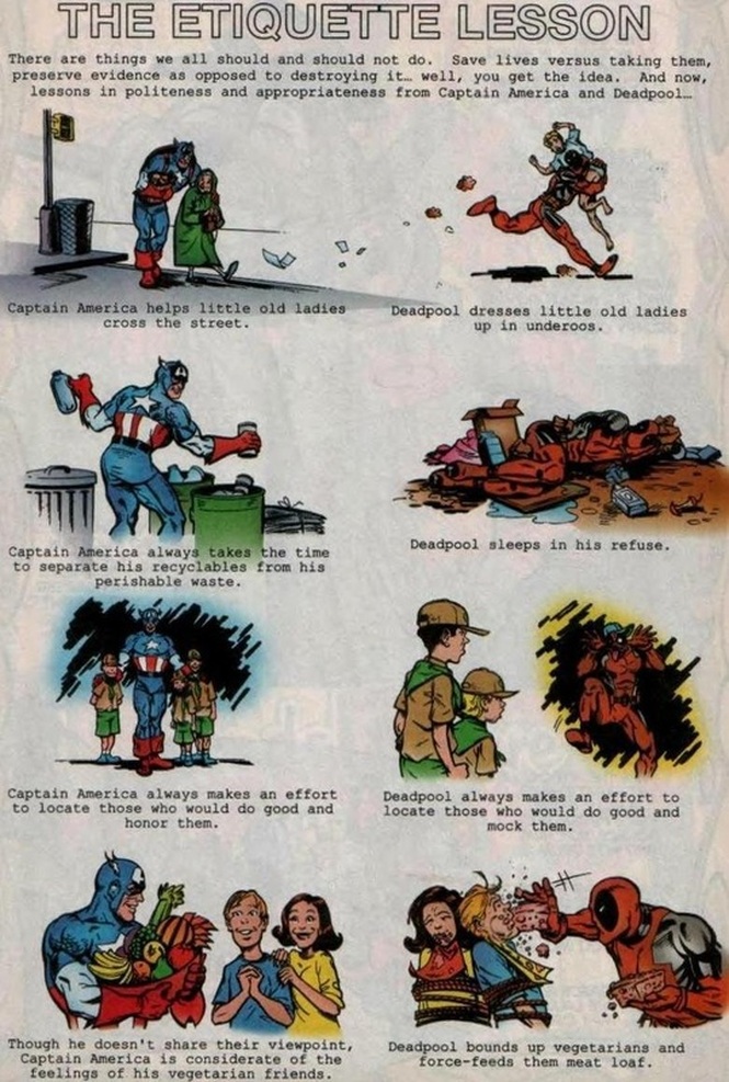 Captain America vs Deadpool