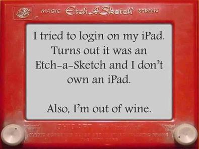 funny iPad tech joke pic