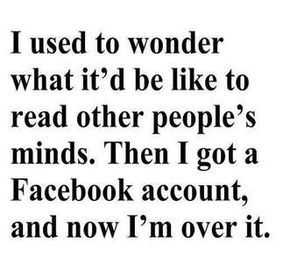 Facebook mind reading