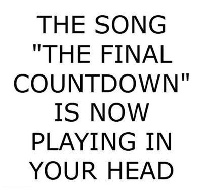 funny picture final countdown