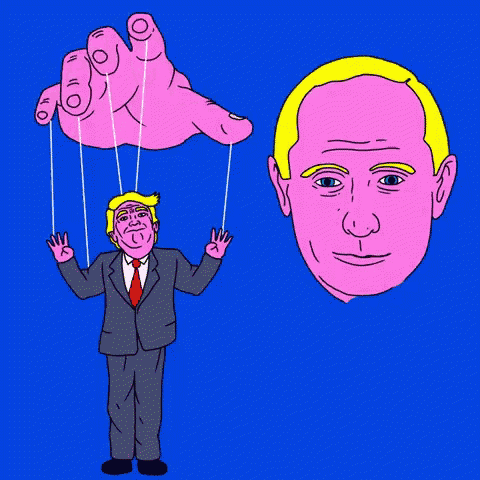 Trump Putin puppet